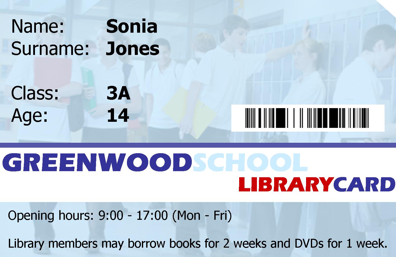 Library card