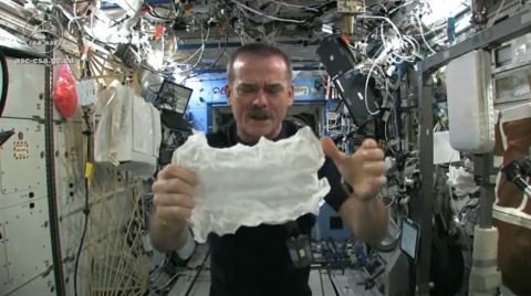 astronaut Chris Hadfield