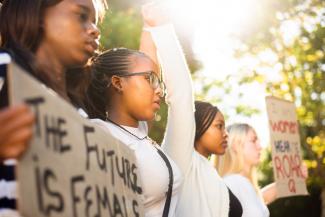 Women's rights march