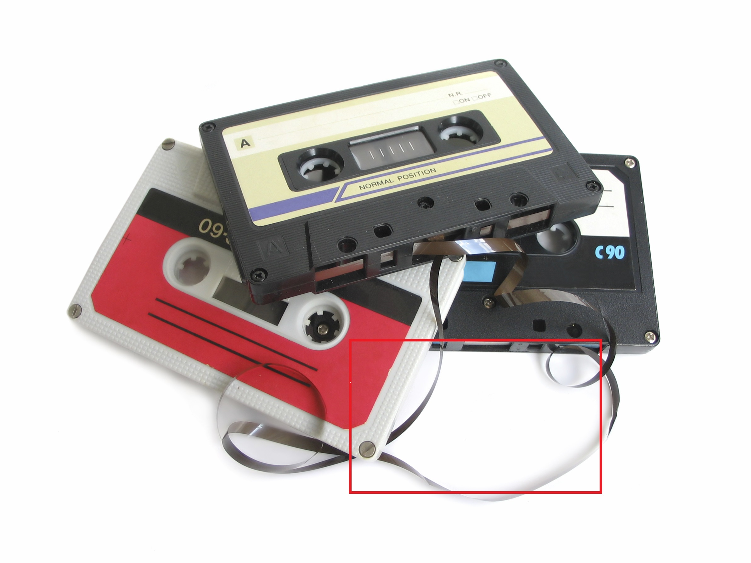 a cassette tape